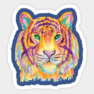 Tiger watercolor 1 Sticker